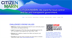 Desktop Screenshot of citizenmarin.org